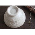 画像3: White relief bowl