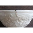 画像9: White relief bowl