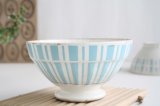Blue stripe bowl
