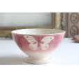 画像1: Red butterfly bowl (1)