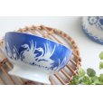 画像1: Blue swan bowl (1)