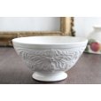 画像2: White relief bowl  (2)