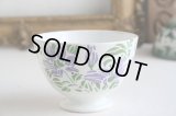 Purple flower bowl