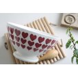 画像1: Red heart bowl (1)