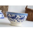 画像1: Blue bird bowl (1)