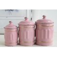 画像6: French pink canister 5p