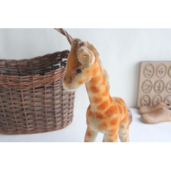 画像1: Vintage Steiff giraffe