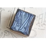 French initial stamp M