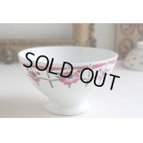 Pink flower bowl
