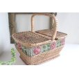 画像1: Antique rose basket (1)