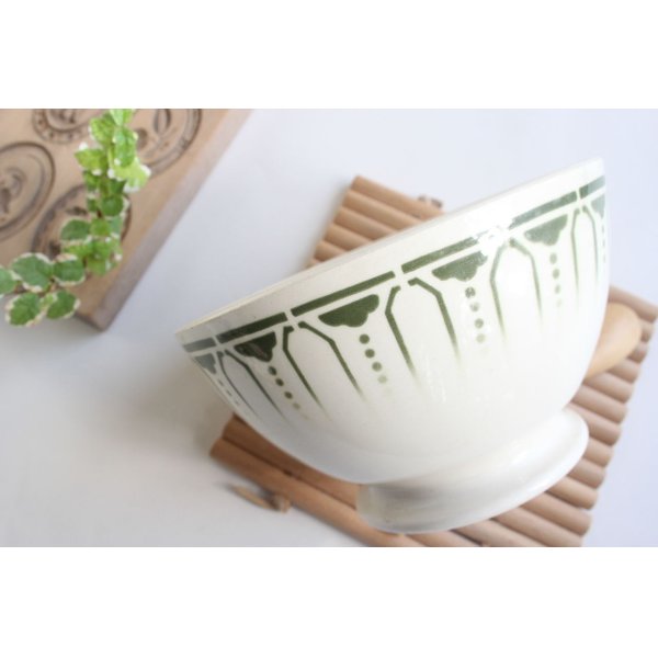 画像2: Green antique bowl