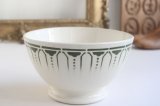 Green antique bowl