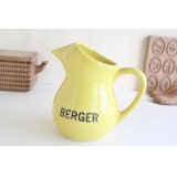 Berger yellow pitcher