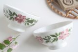 画像: Pink flower bowl