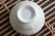 画像7: White relief bowl (7)