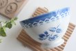 画像3: Blue flower bowl (3)