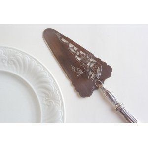 画像: Silver cake server