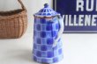 画像6: Blue check coffee pot (6)