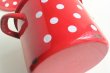 画像8: Red&white dot pot (8)