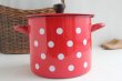 画像3: Red&white dot pot (3)