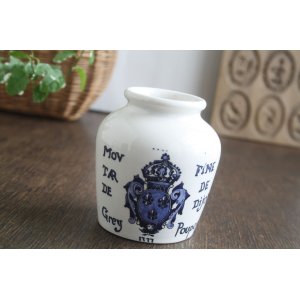 画像: Digoin mustard pot blue