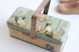 画像: Animal basket tin