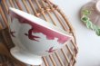 画像1: Red swallow bowl (1)