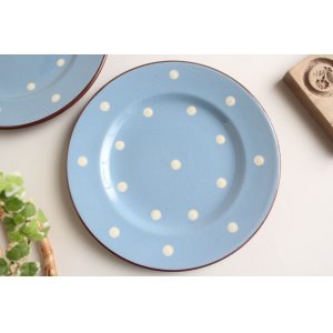 画像: Polka dot plate