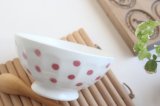 画像: Pink dot bowl