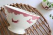 画像1: Red swallow bowl (1)