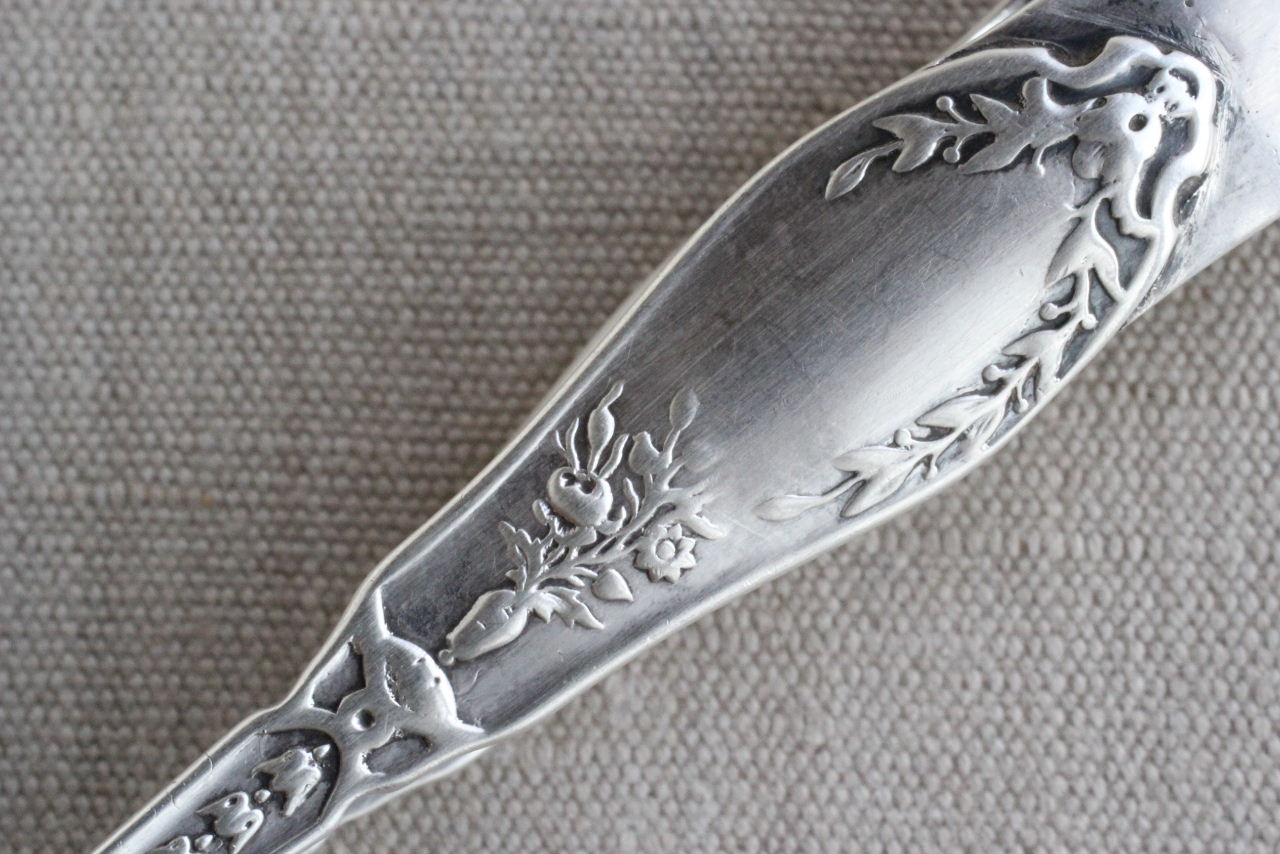 画像2: Silver sugar tongs (2)