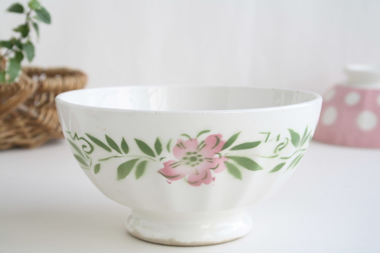 画像2: Pink flower bowl (2)