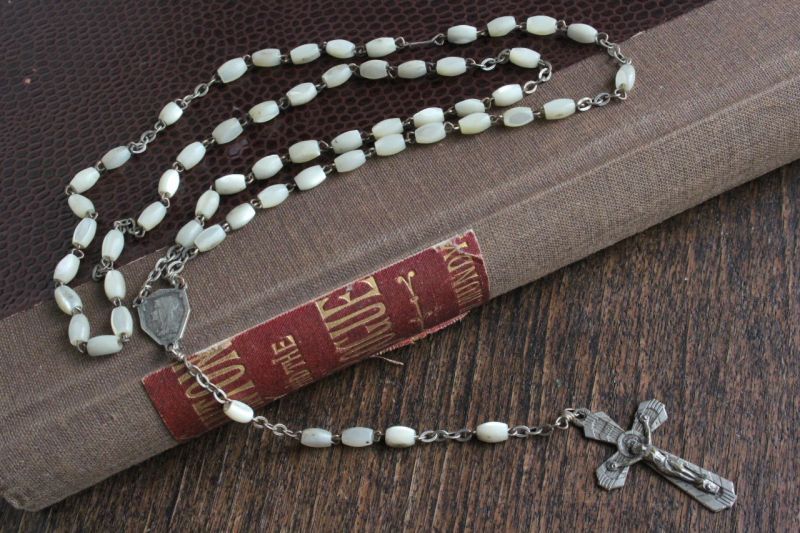画像1: Antique french rosary (1)