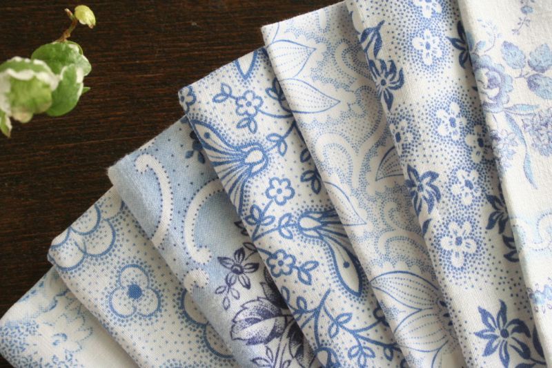 画像1: German fabric blue (1)