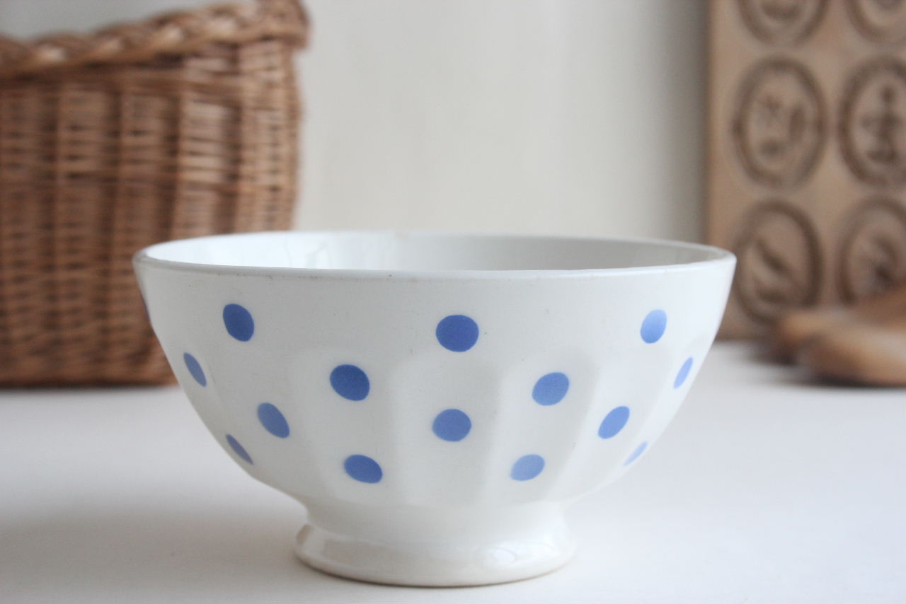 画像2: Blue dot bowl (2)